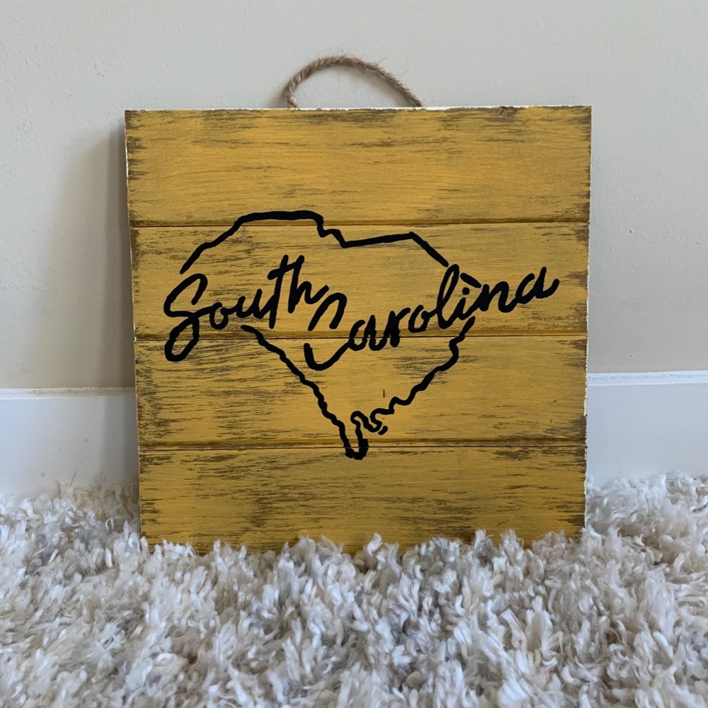 South Carolina Rustic Sign - Picture 2 of 6